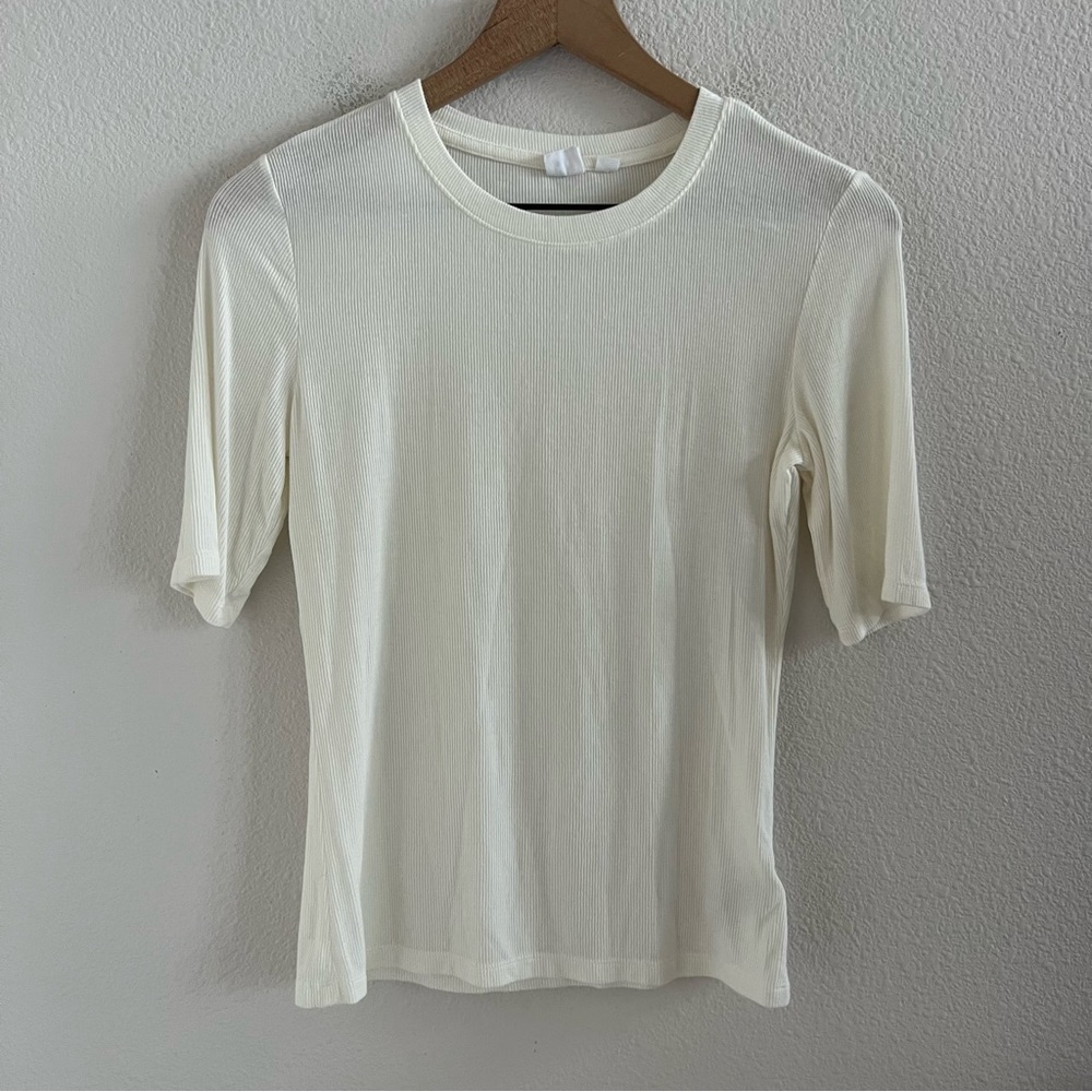 Gap, Banana Republic, A New Days Tops Medium Lot of Three Wardrobe Basics - Picture 10 of 11